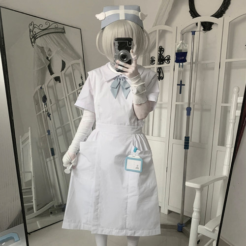 中牌制服馆誓心医疗系JK连衣裙
