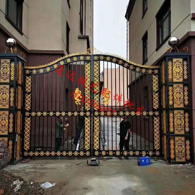 厂家直销铁艺配件 庭院大门 别铁艺定制