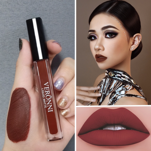 国标拉丁舞比赛哑光深色口红唇釉舞台表演专业专用化妆品彩妆