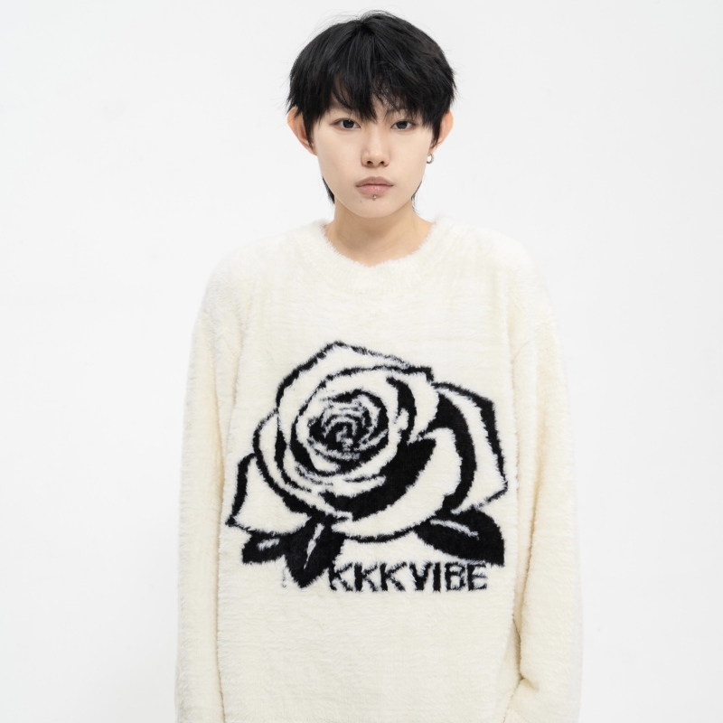美式复古毛衣KKKVIBE毛毛