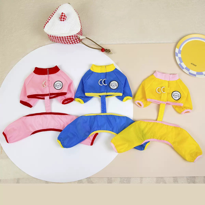 小狗狗四脚衣护腿遛狗防脏裤狗裤子防尿腿裤防蚊裤2025四腿裤新款