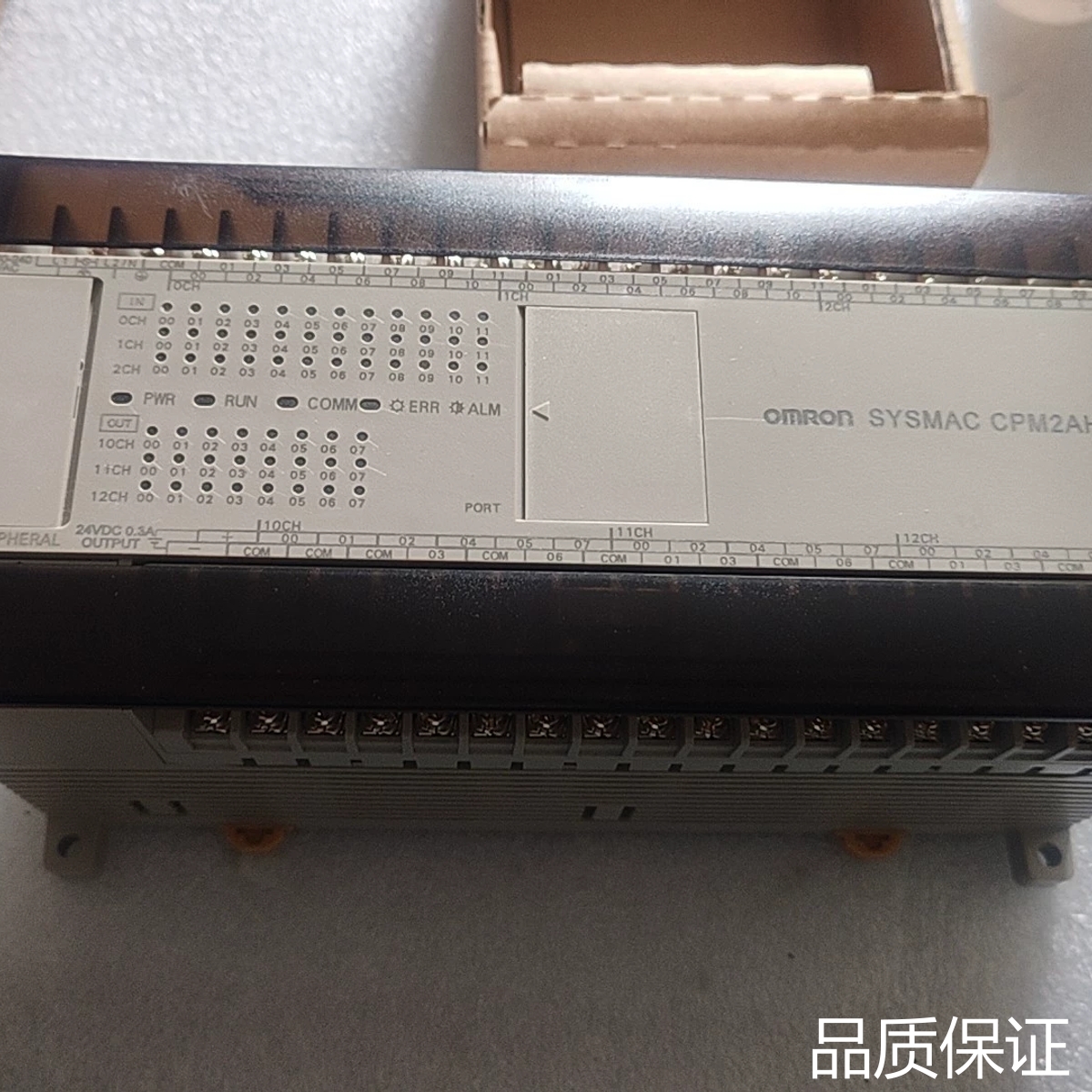 适配欧姆龙PLC CPM2AH-60CDR-A，原装拆机，功能完询价