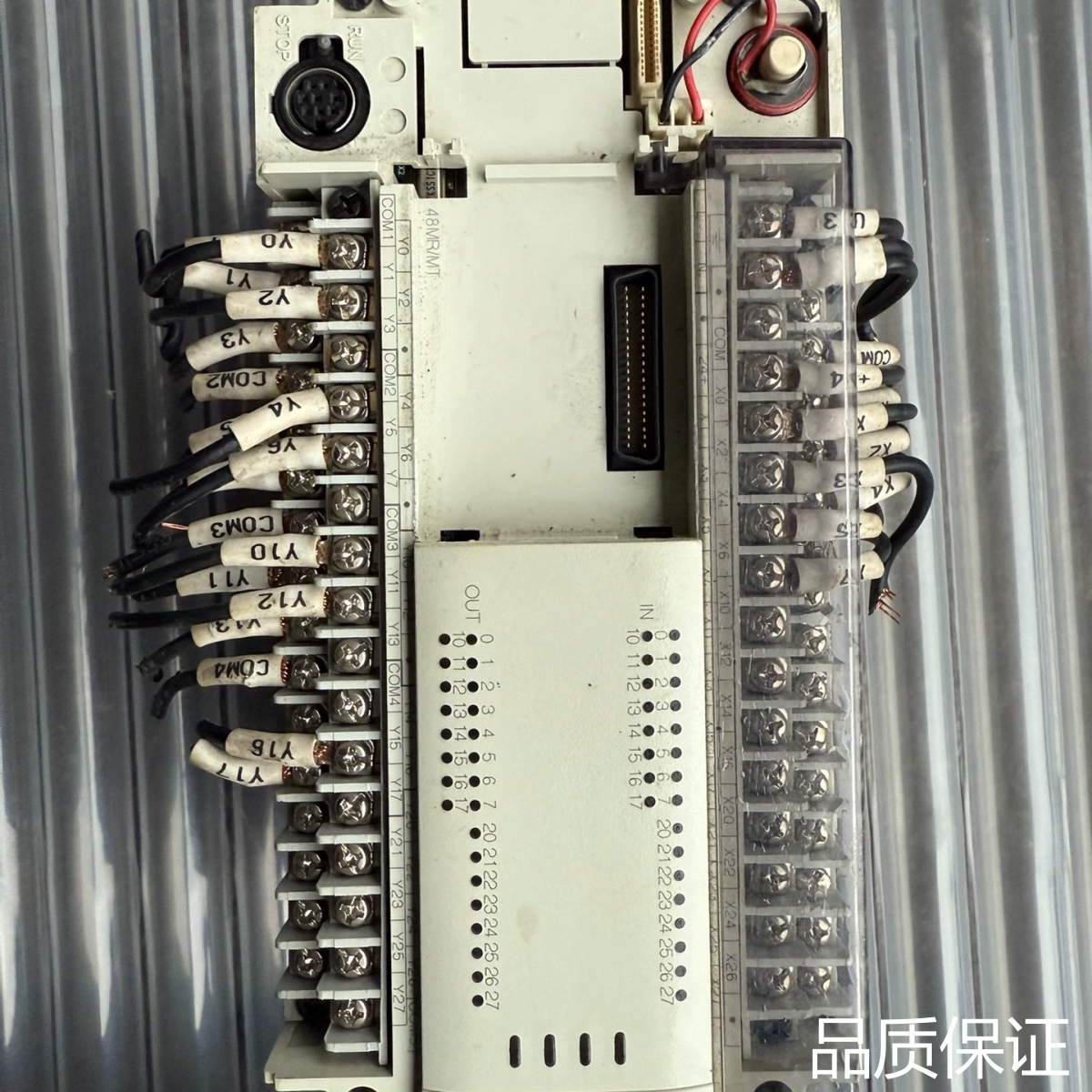 适配三菱PLC FX2N-48MR-001，日本原装拆机，功能正询价