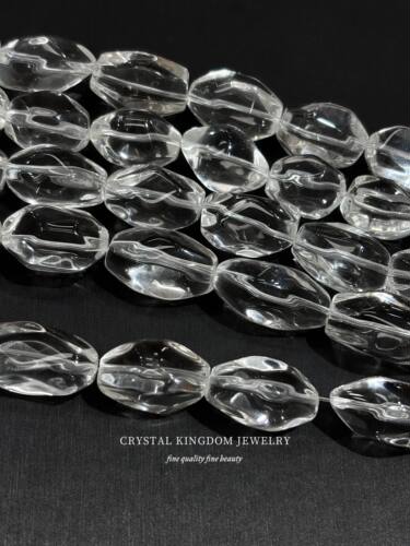 天然净体白水晶随型冰块半成品串珠diy原创手链项链饰品配件配珠