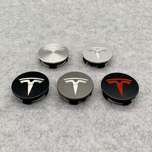 适用于特斯拉Model3 ModelS ModelX轮毂盖 tesla 轮胎中心标志盖