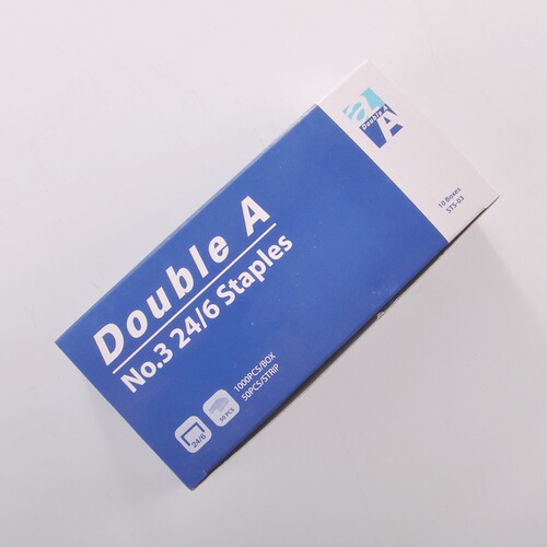 double A 通用统一12号订书钉钢订 办公用品