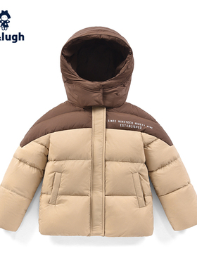 【反季降价清仓】allolugh儿童男羽绒服保暖鸭绒厚款中小童中短款