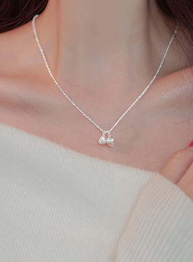 Z小姐925银铃兰花满天星项链