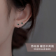 Z小姐999纯银牛油果耳钉螺旋拧扣养耳洞睡觉免摘2025新款 爆款 耳饰