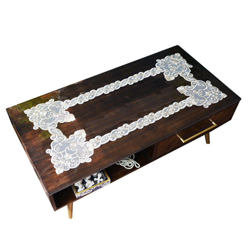 pvc桌垫防水防油水晶板餐桌桌垫 防烫软玻璃透明桌布蕾丝茶几台布,居家布艺,桌布,淘宝优惠券,粉丝福利购,淘宝优惠卷