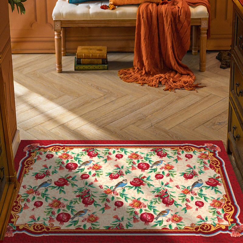 入户门地垫2026红色喜庆脚垫过年福字玄关垫子卫生间防滑门口地毯,居家布艺,入户地垫,淘宝优惠券,粉丝福利购,淘宝优惠卷