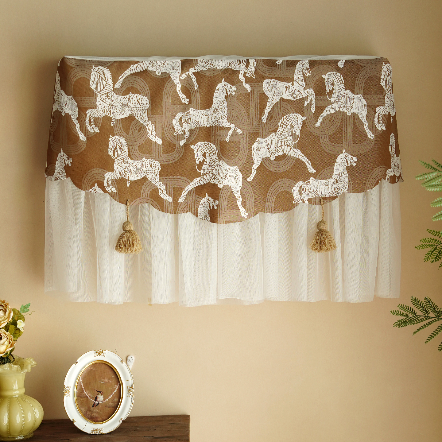 挂式空调挡风帘防直吹开机不取