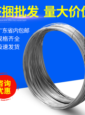 镀锌铁丝铁线扎丝扎线手工diy防锈工地建筑细铁丝线81012141618号