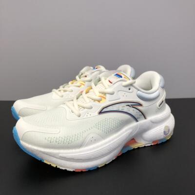 安踏女鞋跑步鞋C100进阶训练网布透气减震运动休闲鞋122245586