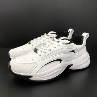 922338802 增高休闲鞋 安踏ACE女子老爹鞋 潮流透气复古跑步运动鞋