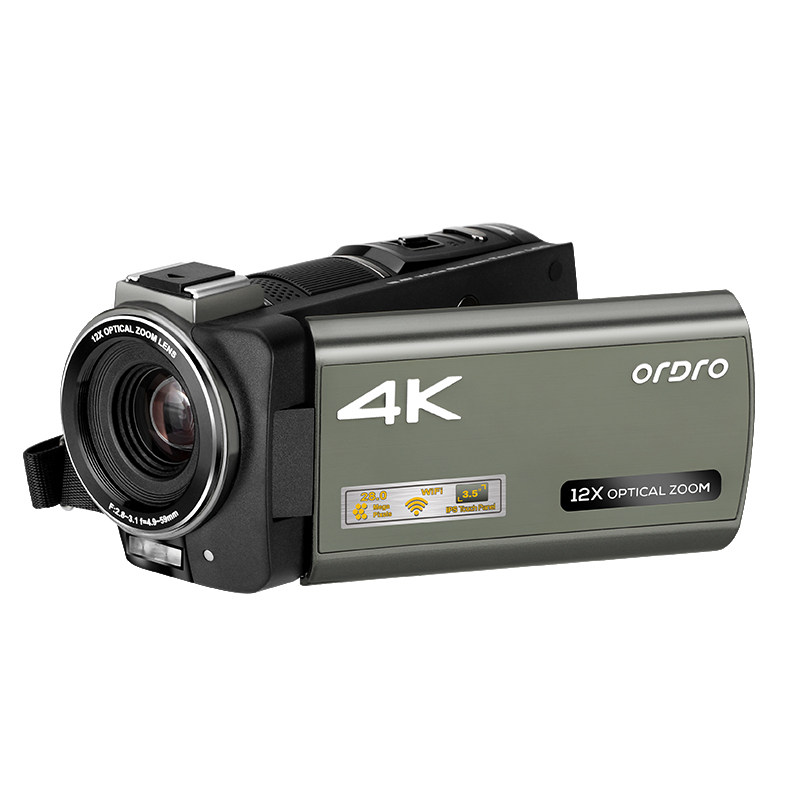 Ordro/欧达 HDR-AX60高清摄像机4K数码摄录一体婚庆旅游部队训练