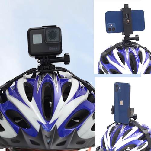运动相机头盔骑行户外手机固定