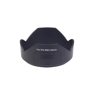 佰卓 PH-RBC 遮光罩 适用宾得 18-55 WR 防水镜头配件52mm 单反K70 K50 K30 k7 K5 K3 相机可反扣 遮阳罩