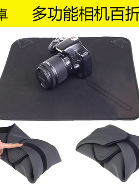 单反相机百折布佳能R5 R6微单包裹5D4 M6配件索尼A9 A7M3 R2 A65000富士XT5 4 3 X100V SX10 20内胆镜头便携