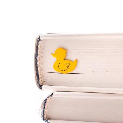 乌克兰Dmitriy高级感小黄鸭书签