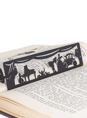 乌克兰Dmitriy高档精致梦想家复古文艺金属书签文创励志创意礼物