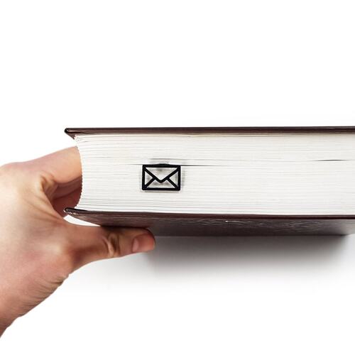 Dmitriy高级感一封来信文艺书签