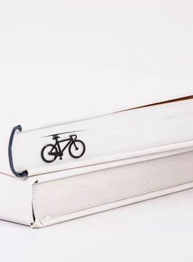 乌克兰Dmitriy高档精致自行车文艺金属简约书签文创励志创意礼物