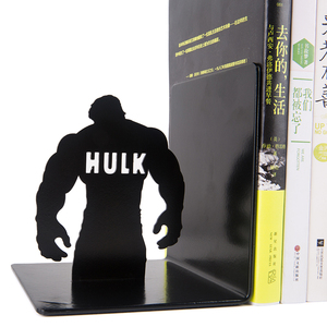 创意钢铁侠文件收纳桌面学生小奖品书立书夹书靠挡板办公书架摆件