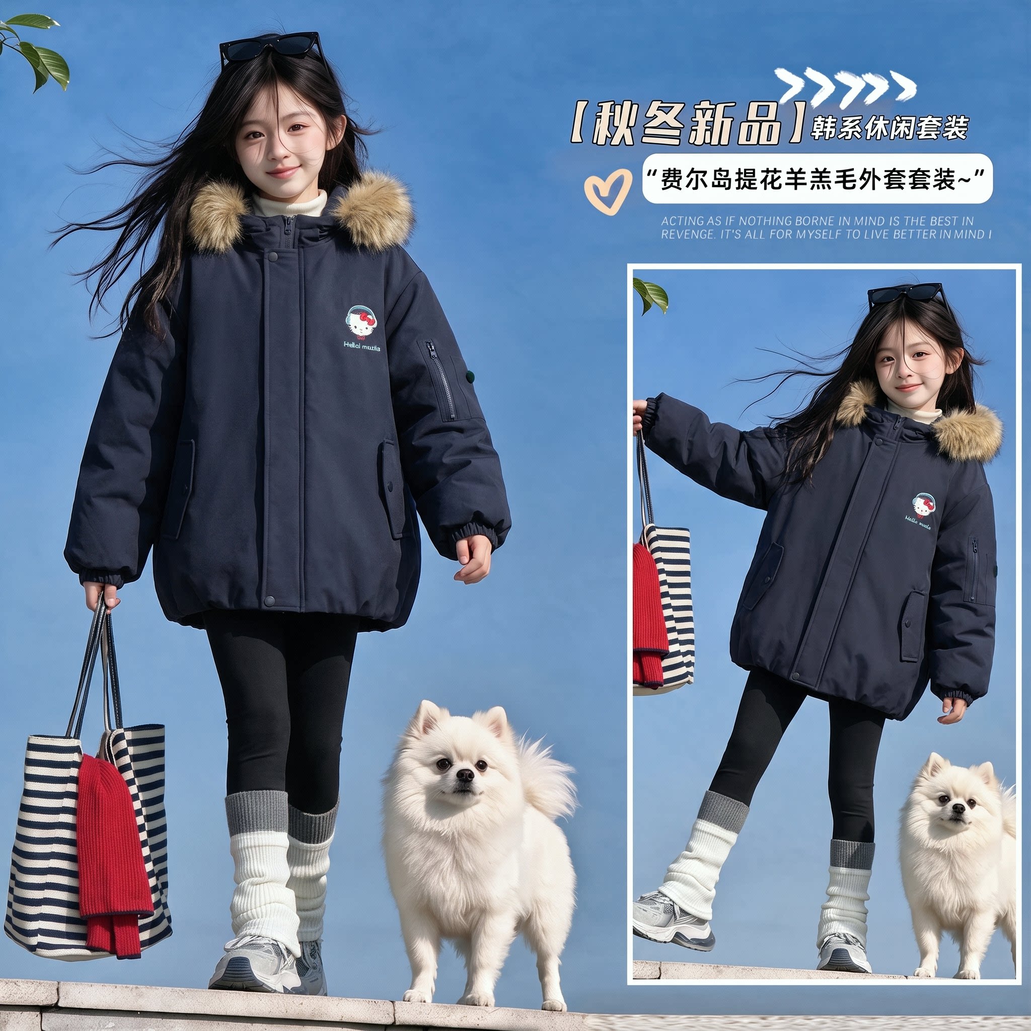 女童棉服外套冬季新款儿童加厚派克服女孩棉袄夹克休闲冬装上衣潮