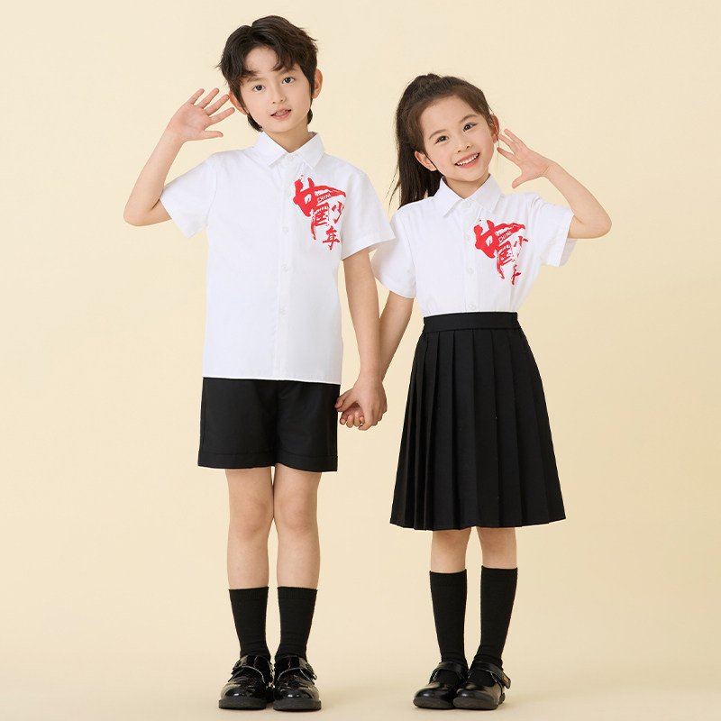 小学生校服班服幼儿园园服夏季六一儿童节表演服装套装新款演出服