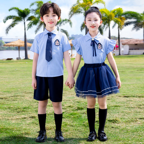 六一儿童节表演服夏季JK制服班服校服园服合唱毕业照学院风演出服