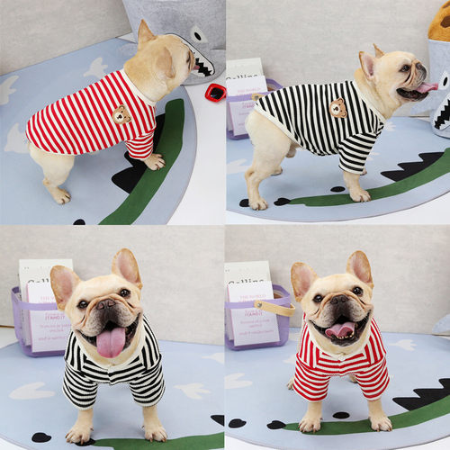 斗牛犬巴哥针织开衫狗衣服春秋款