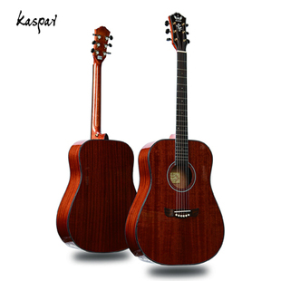 41寸面单沙比利吉他 jita K655D KASPAR卡斯帕吉他K655C guitar