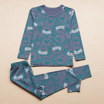 男童薄款莫代尔棉内衣套装青少年