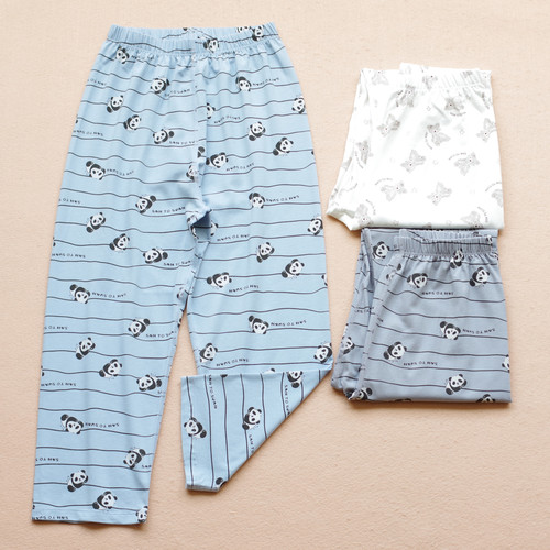 青少年儿童薄款莫代尔棉家居睡裤