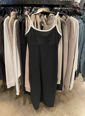 Hollister小海鸥国内代购吊带裙运动修身