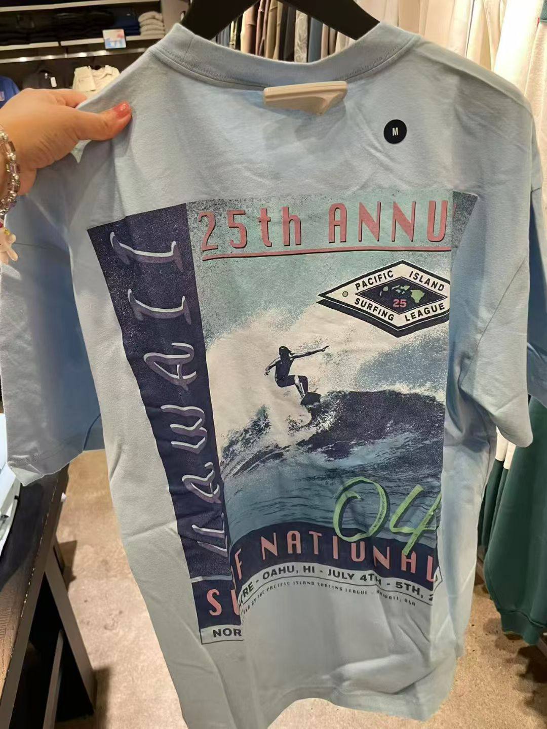 Hollister国内代购25春夏新款圆领短袖T恤男女同款不支持退换货