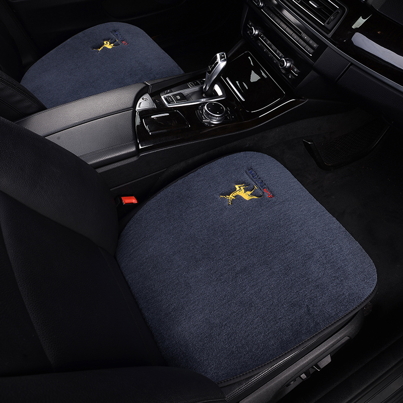 冬天无靠背短毛绒网红汽车坐垫