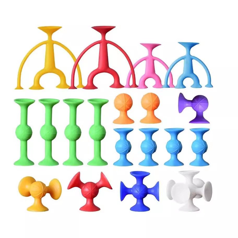 跨境热销百变吸吸乐粘粘乐儿童益智玩具创意拼搭吸盘飞镖软积木,玩具/童车/益智/积木/模型,其它早教玩具类,淘宝优惠券,粉丝福利购,淘宝优惠卷