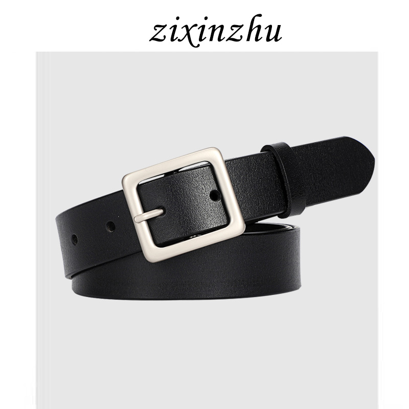 紫心竹女百搭复古二层牛皮锌合金