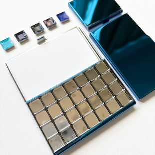 NEEF超薄旅行版TN水彩盒颜料盒磁吸式分装盒 敏小姐美术馆