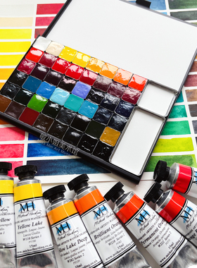 麦克哈丁Michael Harding英国艺术家级水彩分装1ml试用装敏小姐