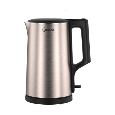 美的电水壶 MK-PJ17A01 316内胆 不锈钢砂光电水壶1.7L电热水壶