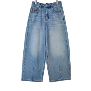 KY7173 新款时尚韩版女士休闲裤牛仔裤