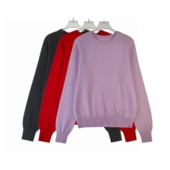 NTWM1931 新款 简约气质亲肤羊绒毛衣