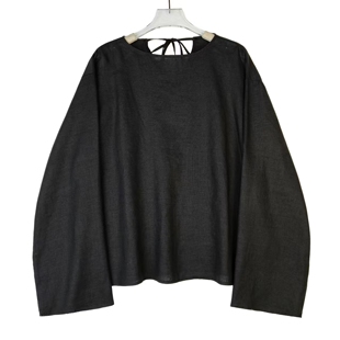 LAN201 简约气质麻料女士衬衫 时尚 新款