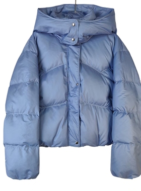 PYY959 新款时尚韩版宽松连帽女士羽绒服