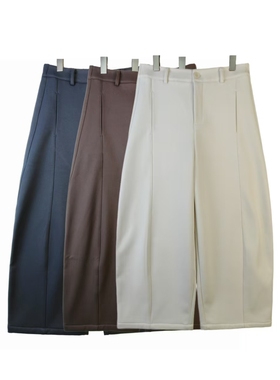 YCFZ4586 新款时尚休闲百搭加绒女士长裤