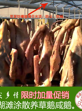 江苏特产常州天目湖溧阳咸鹅腊鹅咸货农家散养草鹅新鹅拒绝陈货