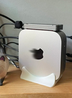 3D打印适用于Mac Mini M4的竖立支架数码配件Mac Mini M4配件
